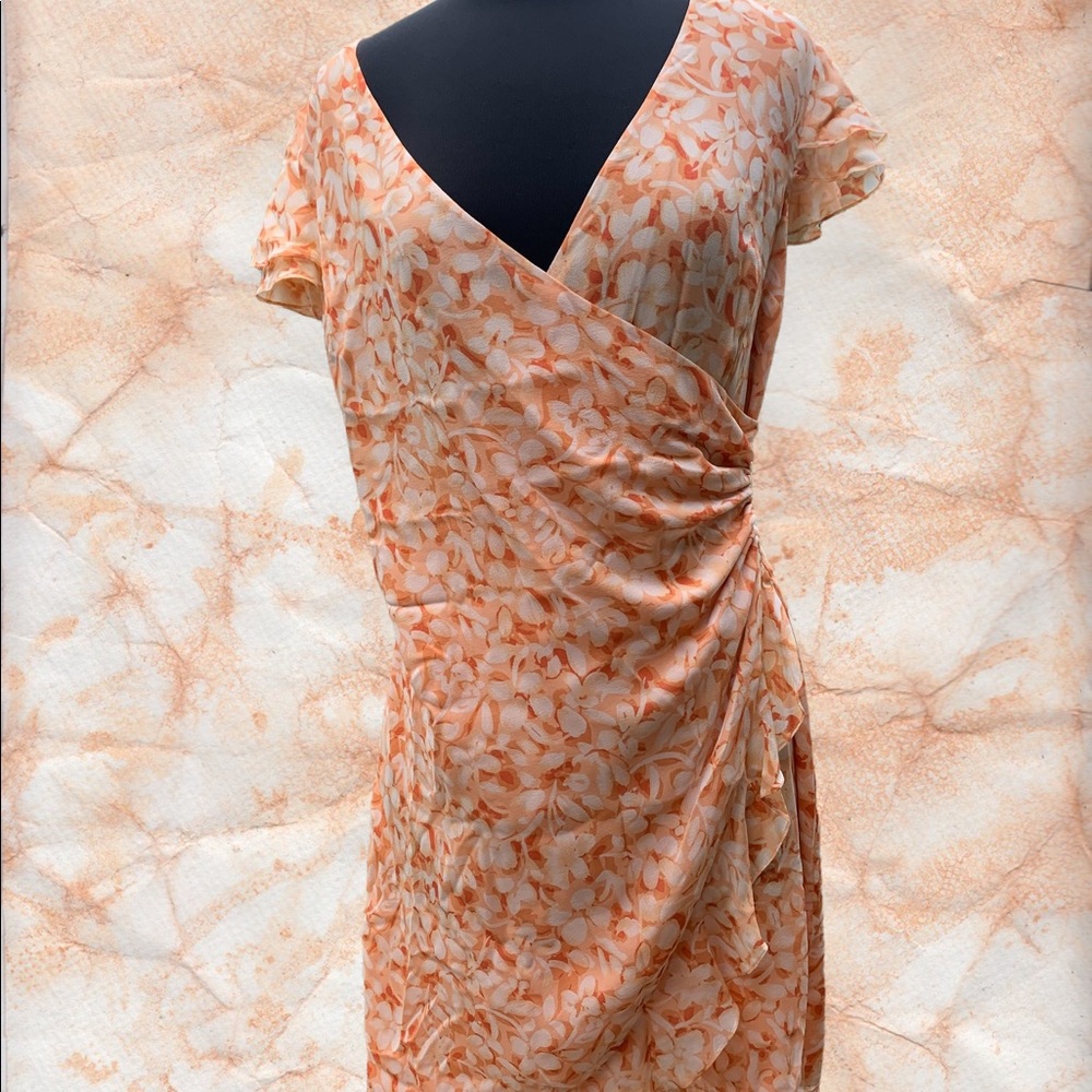 Coldwater Creek Peaches and Cream Dress